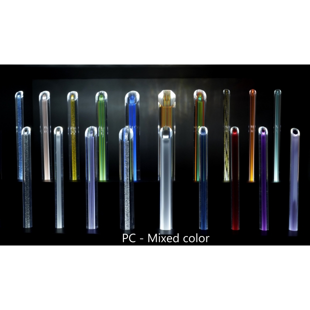 Varity of light guide for PMMA 